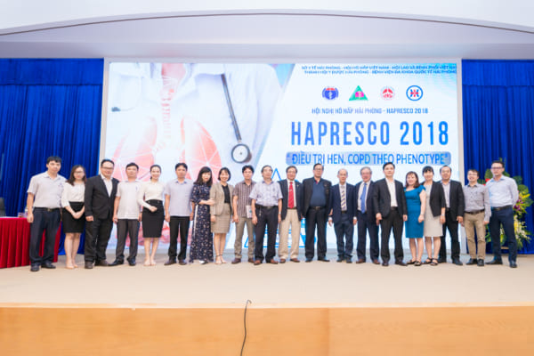 Hội Nghị Hô Hấp Hải Phòng HAPRESCO 2018 – Đợt 2 với chủ đề “Điều trị Hen, COPD theo Phenotype”  