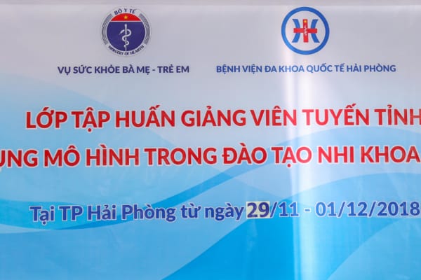 CHƯƠNG TRÌNH “tập huấn giảng viên tuyến tỉnh về sử dụng mô hình trong đào tạo nhi khoa và sơ sinh”