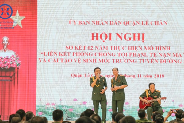 Sơ kết 02 năm thực hiện mô hình “Liên kết phòng chống tội phạm, tệ nạn ma túy và cải tạo vệ sinh môi trường, khu vực đường sắt”