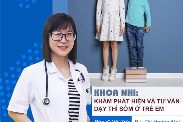 Dậy thì sớm là một trong những nguyên nhân gây thấp lùn ở trẻ em