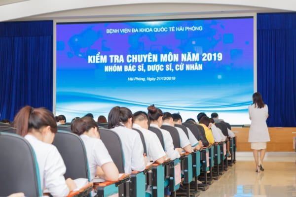 Bệnh viện đa khoa Quốc tế Hải Phòng kiểm tra chuyên môn năm 2019 nhóm Bác sĩ, Dược sĩ, cử nhân