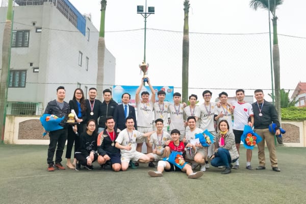 Bế mạc và trao giải bóng đá Thanh niên Bệnh viện đa khoa Quốc tế Hải Phòng lần II