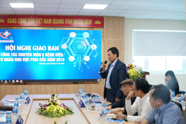 Bệnh viện đa khoa Quốc tế Hải Phòng tham dự Hội nghị giao ban 6 Bệnh viện tư nhân khu vực phía Bắc