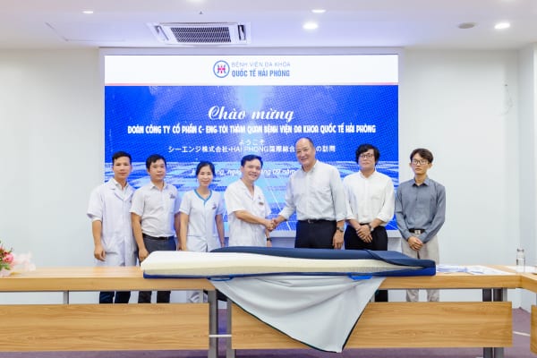 Đoàn Công ty cổ phần C- ENG thăm quan và làm việc tại Bệnh viện đa khoa quốc tế Hải Phòng