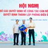 HỘI NGHỊ CÔNG BỐ, TRAO CÁC QUYẾT ĐỊNH VỀ CÔNG TÁC CÁN BỘ VÀ THÀNH LẬP PHÒNG ĐIỀU DƯỠNG, BỆNH VIỆN ĐA KHOA QUỐC TẾ HẢI PHÒNG