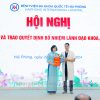 HỘI NGHỊ CÔNG BỐ VÀ TRAO QUYẾT ĐỊNH BỔ NHIỆM CHỨC DANH PHÓ PHÒNG ĐIỀU DƯỠNG