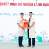 HỘI NGHỊ CÔNG BỐ VÀ TRAO CÁC QUYẾT ĐỊNH BỔ NHIỆM LÃNH ĐẠO KHOA, PHÒNG BỆNH VIỆN ĐA KHOA QUỐC TẾ HẢI PHÒNG