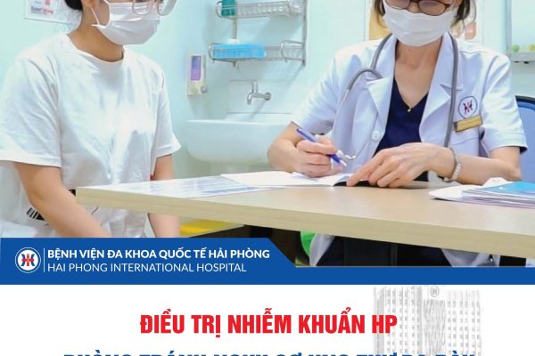 ĐIỀU TRỊ NHIỄM KHUẨN HP – PHÒNG TRÁNH NGUY CƠ UNG THƯ DẠ DÀY