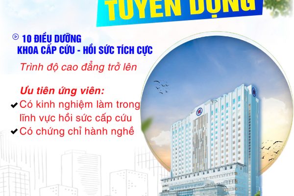 BỆNH VIỆN ĐA KHOA QUỐC TẾ HẢI PHÒNG TUYỂN DỤNG