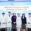 ĐÓN ĐOÀN SINH VIÊN TRƯỜNG ĐẠI HỌC QUỐC GIA CHUNGNAM, HÀN QUỐC ĐẾN THỰC TẬP TẠI BỆNH VIỆN