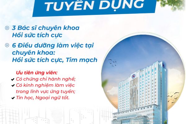 BỆNH VIỆN ĐA KHOA QUỐC TẾ HẢI PHÒNG THÔNG BÁO TUYỂN DỤNG