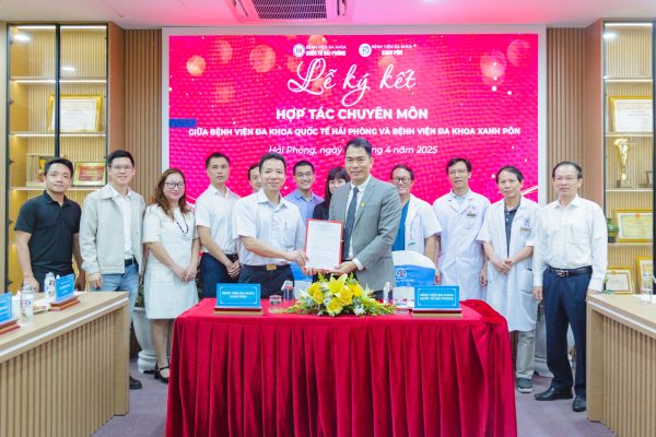 LỄ KÍ KẾT HỢP TÁC GIỮA BỆNH VIỆN ĐA KHOA QUỐC TẾ HẢI PHÒNG VÀ BỆNH VIỆN ĐA KHOA XANH PÔN: HỢP TÁC CHUYÊN MÔN – NÂNG TẦM CHẤT LƯỢNG ĐIỀU TRỊ