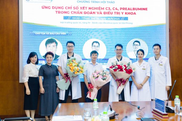 CHƯƠNG TRÌNH HỘI THẢO “ỨNG DỤNG CHỈ SỐ XÉT NGHIỆM C3, C4, PREALBUMINE TRONG CHẨN ĐOÁN VÀ ĐIỀU TRỊ Y KHOA”