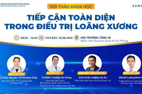 HỘI THẢO KHOA HỌC: “TIẾP CẬN TOÀN DIỆN TRONG ĐIỀU TRỊ LOÃNG XƯƠNG”
