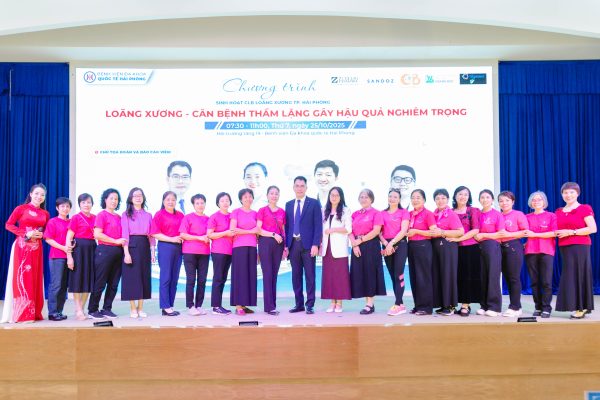 SINH HOẠT CÂU LẠC BỘ LOÃNG XƯƠNG TP. HẢI PHÒNG – CHUNG TAY VÌ SỨC KHỎE XƯƠNG KHỚP CỘNG ĐỒNG