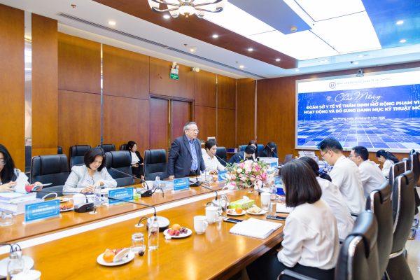 ĐOÀN SỞ Y TẾ THẨM ĐỊNH MỞ RỘNG PHẠM VI HOẠT ĐỘNG VÀ BỔ SUNG DANH MỤC KĨ THUẬT MỚI