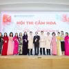 RỰC RỠ HỘI THI CẮM HOA: “SẮC HOA TRI ÂN – SẮC XUÂN ĐA KHOA QUỐC TẾ”