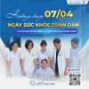 NGÀY SỨC KHỎE TOÀN DÂN 7/4: “Chủ động phòng bệnh – Vì một Việt Nam khỏe mạnh”