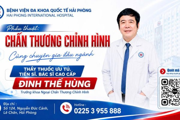 PHẪU THUẬT CHẤN THƯƠNG CHỈNH HÌNH CÙNG TTƯT.TS.BSCC. ĐINH THẾ HÙNG