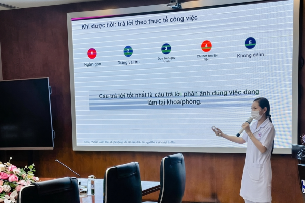 ĐÀO TẠO JCI TRONG GIAO BAN BỆNH VIỆN: NÂNG CAO NHẬN THỨC, THỐNG NHẤT HÀNH ĐỘNG, CHINH PHỤC CHUẨN VÀNG QUỐC TẾ