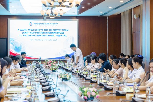 ĐOÀN CHUYÊN GIA JCI TIẾN HÀNH CHƯƠNG TRÌNH ĐÁNH GIÁ BAN ĐẦU BỆNH VIỆN ĐA KHOA QUỐC TẾ HẢI PHÒNG
