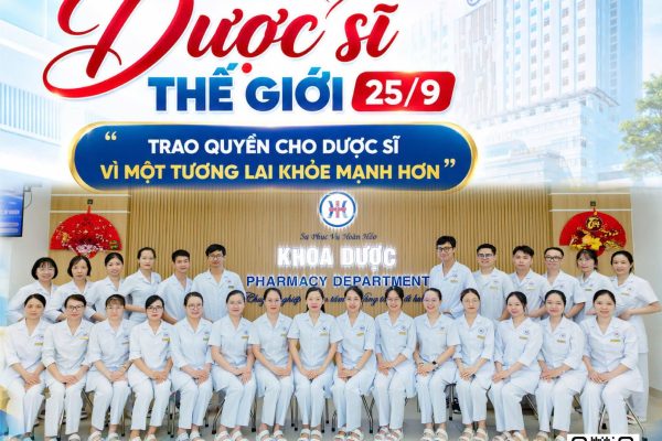 NGÀY DƯỢC SĨ THẾ GIỚI 25/9: “TRAO QUYỀN CHO DƯỢC SĨ VÌ MỘT TƯƠNG LAI KHỎE MẠNH HƠN”